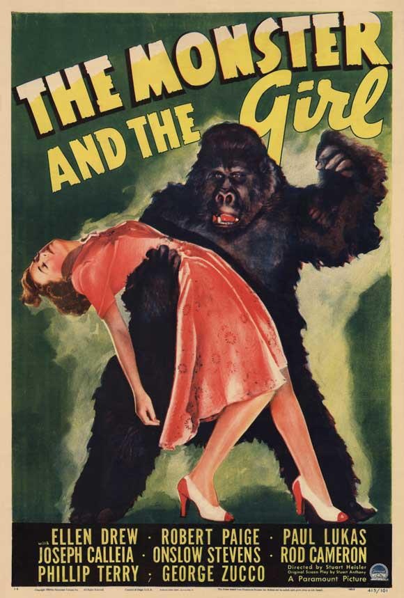 The Monster and the Girl (1941) starring Ellen Drew on DVD on DVD