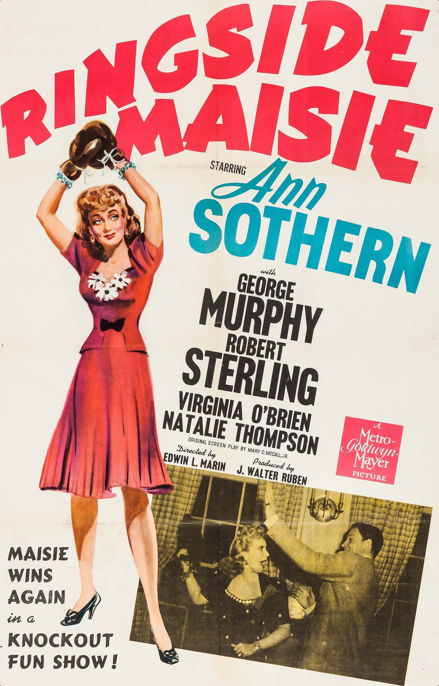 Ringside Maisie (1941) starring Ann Sothern on DVD on DVD