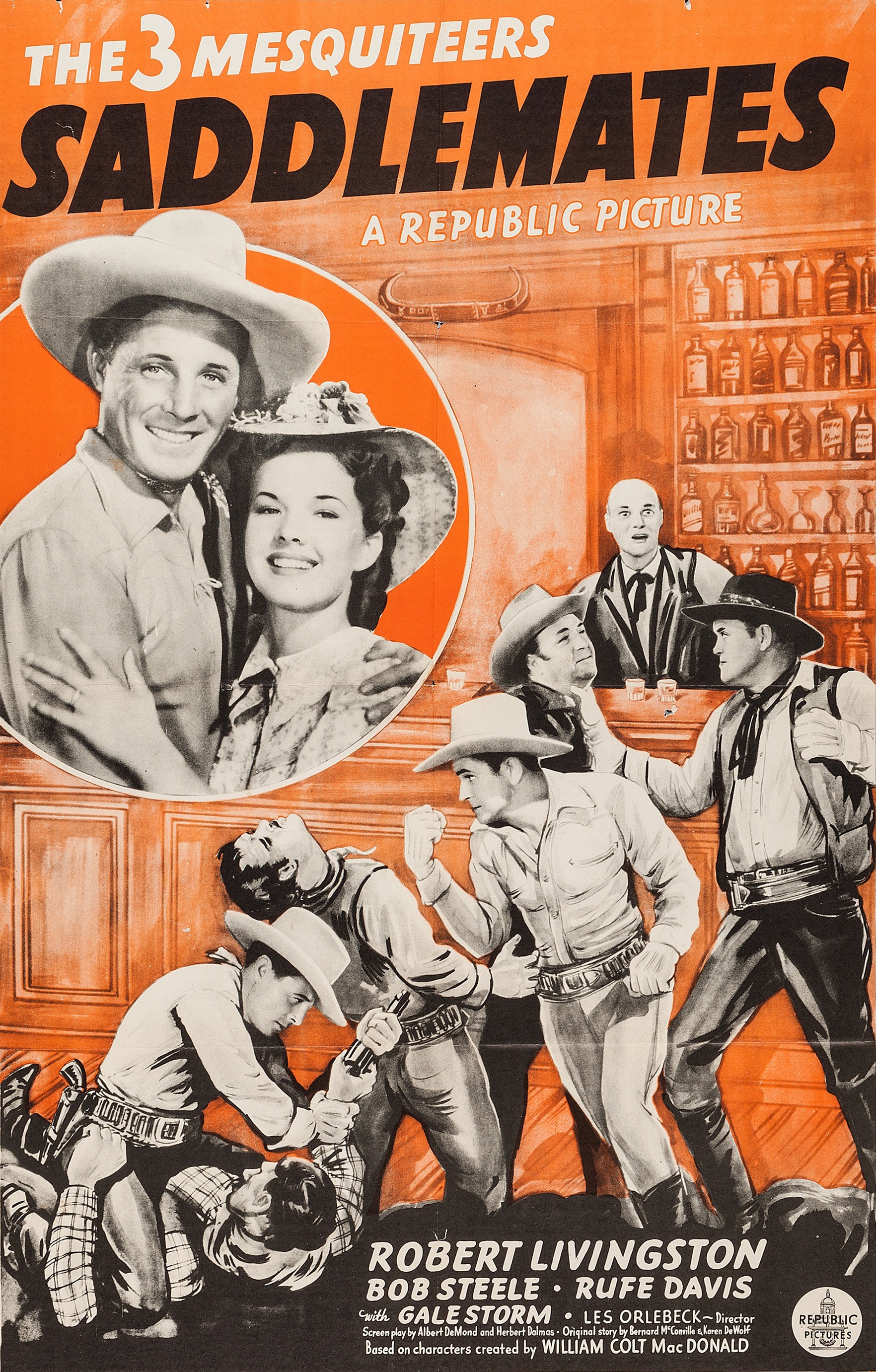 Saddlemates (1941) starring Robert Livingston on DVD on DVD