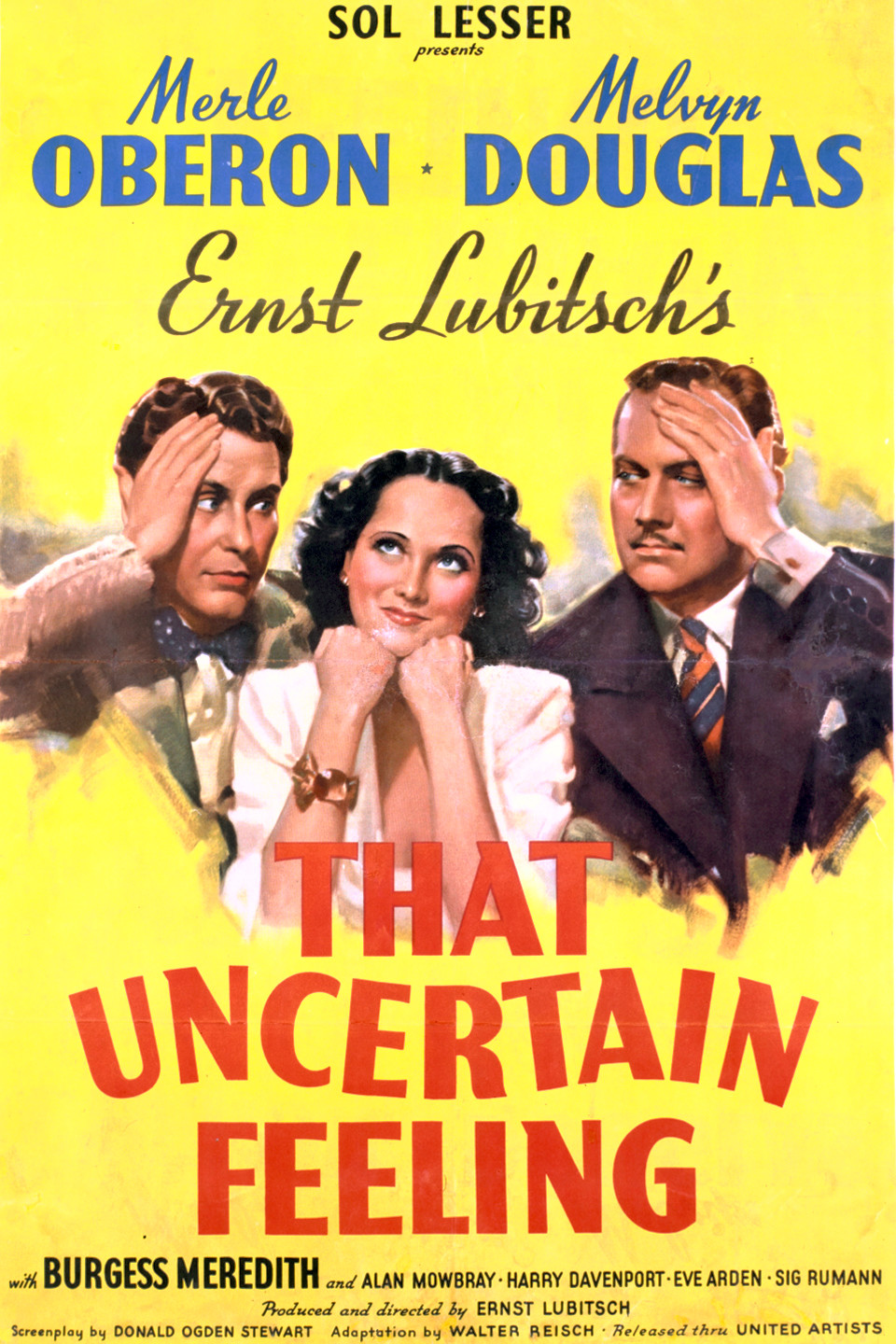 That Uncertain Feeling (1941) with English Subtitles on DVD on DVD