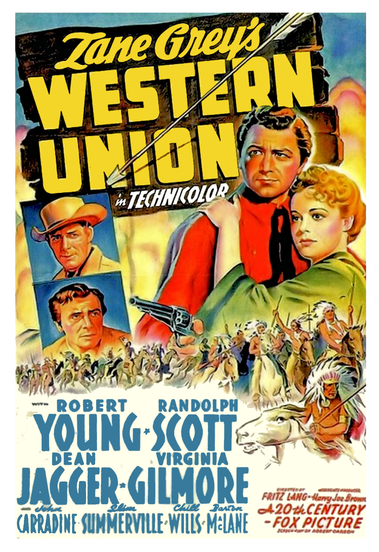 Western Union (1941) with English Subtitles on DVD on DVD