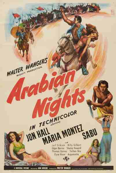 Arabian Nights (1942) starring Jon Hall on DVD on DVD
