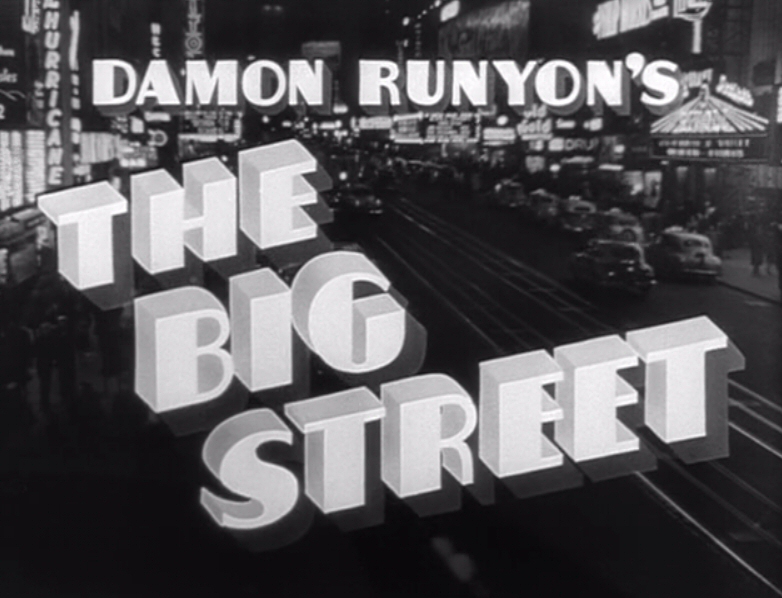 The Big Street (1942) Screenshot 1