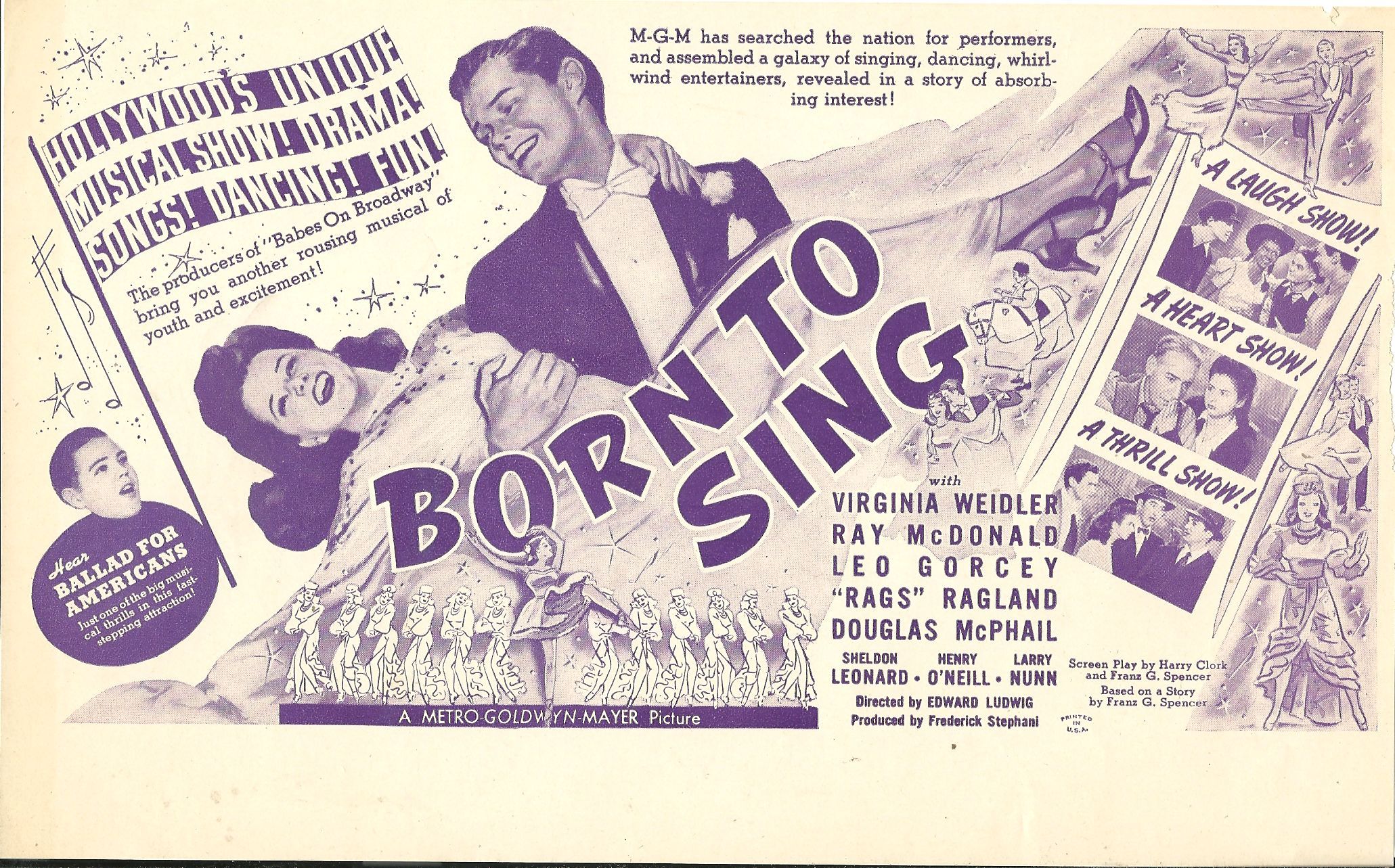 Born to Sing (1942) Screenshot 3