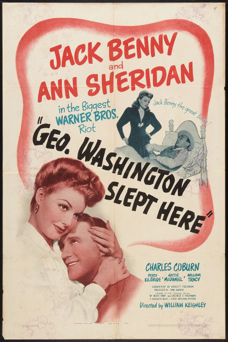 George Washington Slept Here (1942) starring Jack Benny on DVD on DVD