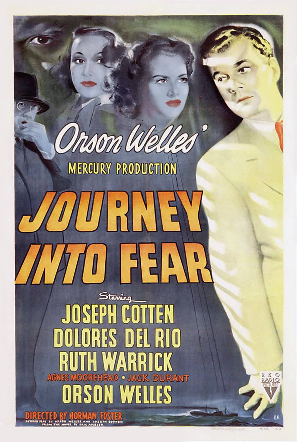 Journey Into Fear (1942) with English Subtitles on DVD on DVD