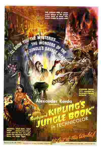 The Jungle Book (1942) starring Sabu on DVD on DVD