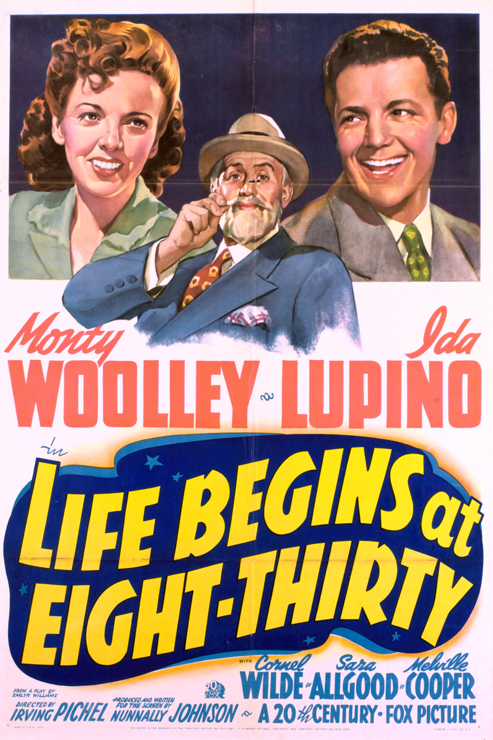 Life Begins at Eight-Thirty (1942) starring Monty Woolley on DVD on DVD