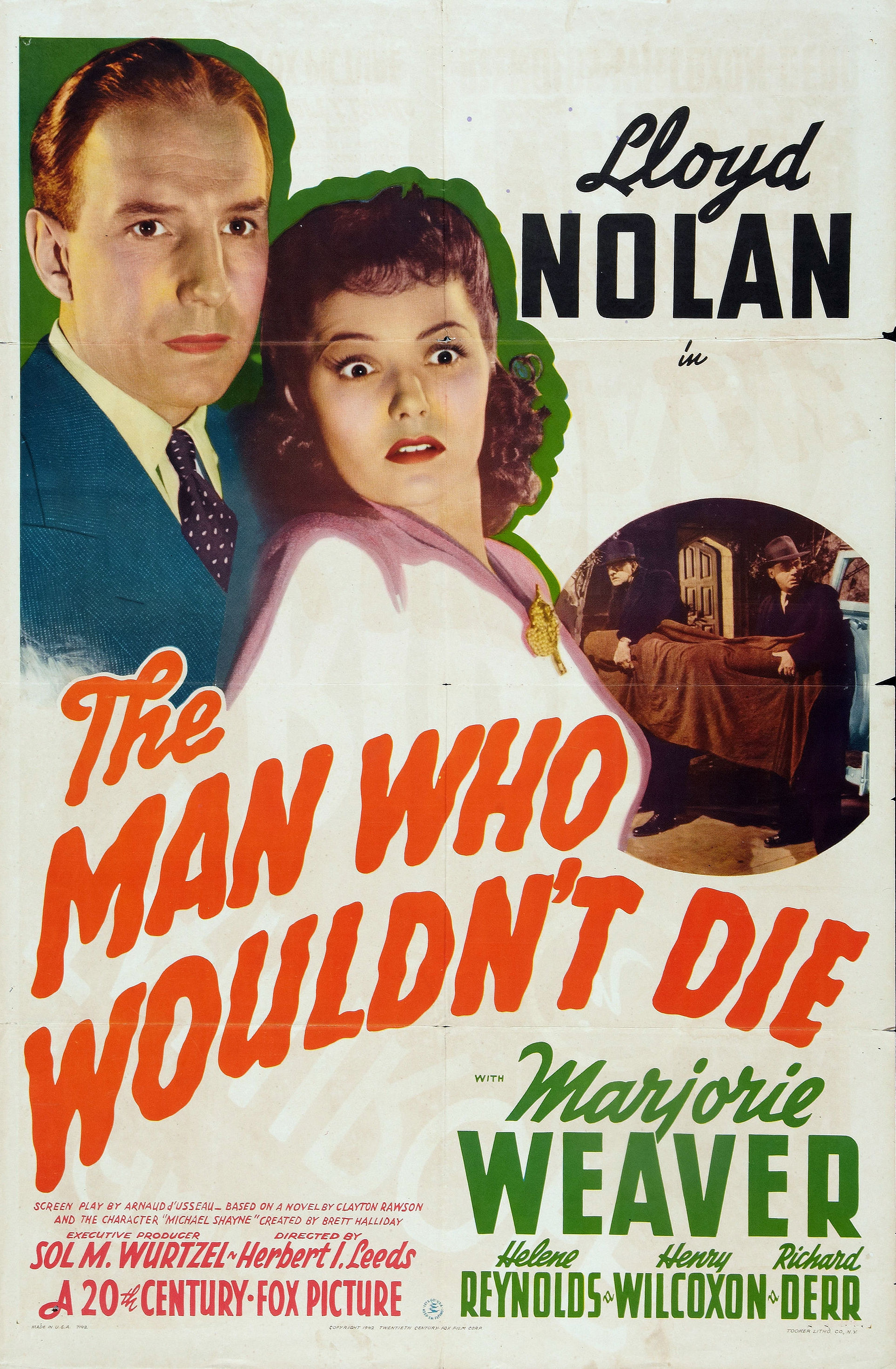 The Man Who Wouldn't Die (1942) Screenshot 1