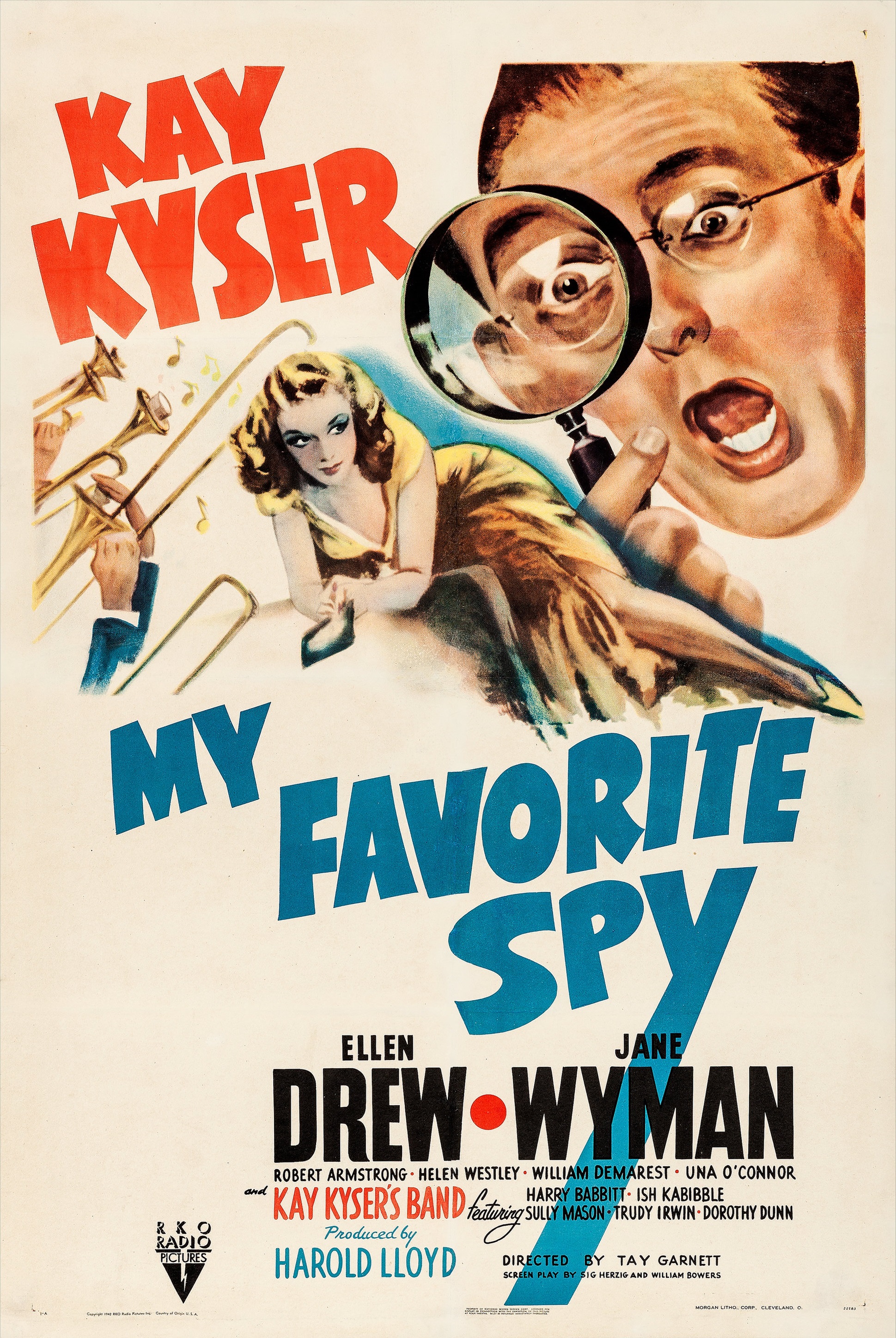 My Favorite Spy (1942) starring Kay Kyser on DVD on DVD