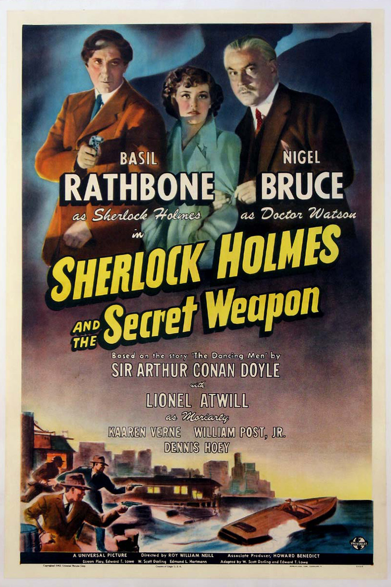 Sherlock Holmes and the Secret Weapon (1942) with English Subtitles on DVD on DVD