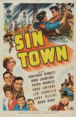 Sin Town (1942) starring Constance Bennett on DVD on DVD