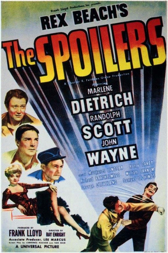 The Spoilers (1942) starring Marlene Dietrich on DVD on DVD