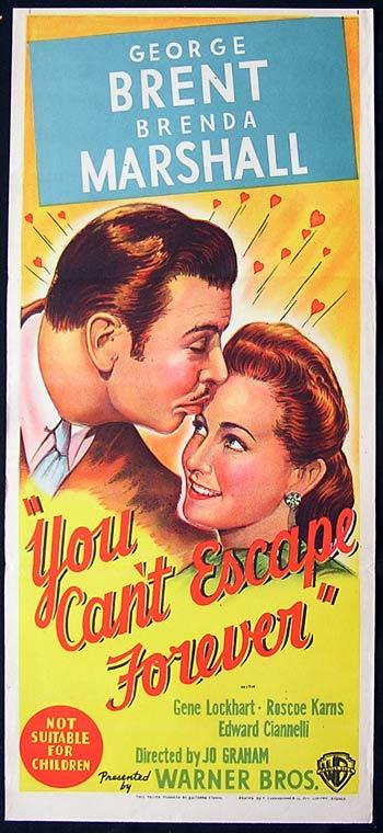 You Can't Escape Forever (1942) starring George Brent on DVD on DVD