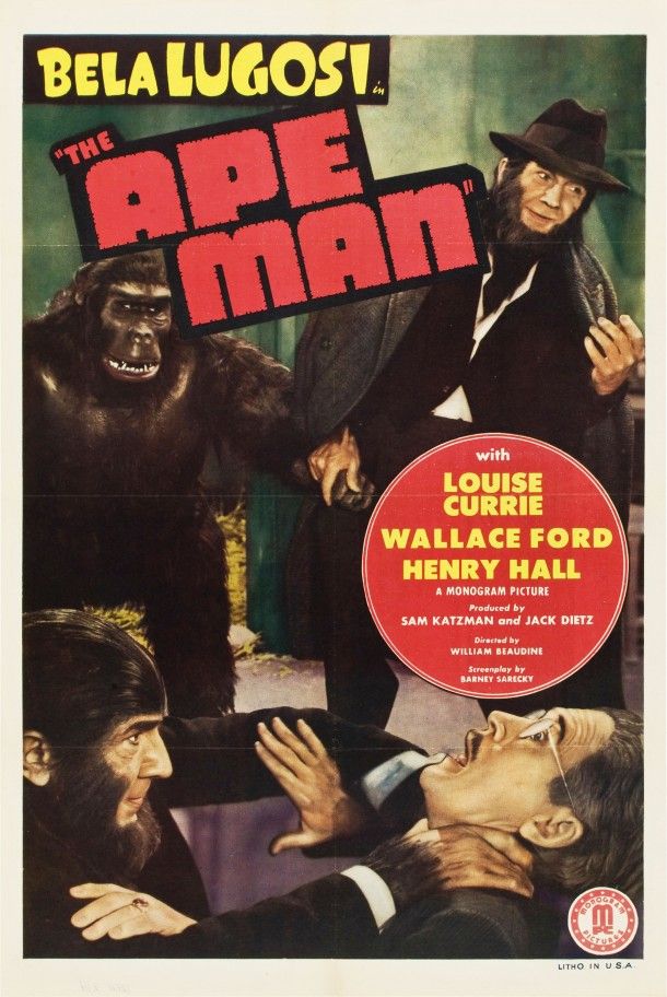 The Ape Man (1943) starring Bela Lugosi on DVD on DVD