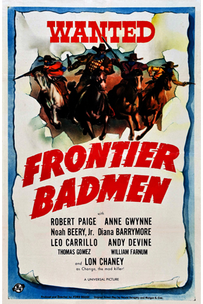 Frontier Badmen (1943) starring Robert Paige on DVD on DVD