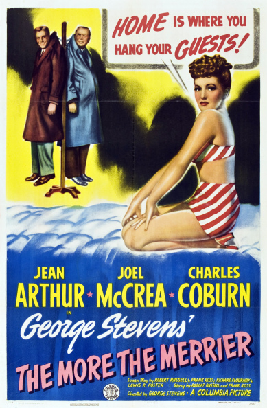 The More the Merrier (1943) starring Jean Arthur on DVD on DVD