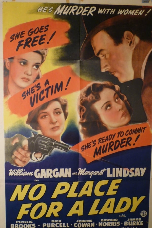 No Place for a Lady (1943) starring William Gargan on DVD on DVD