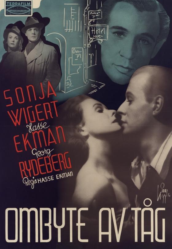 Ombyte av tåg (1943) with English Subtitles on DVD on DVD