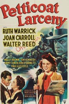 Petticoat Larceny (1943) starring Ruth Warrick on DVD on DVD