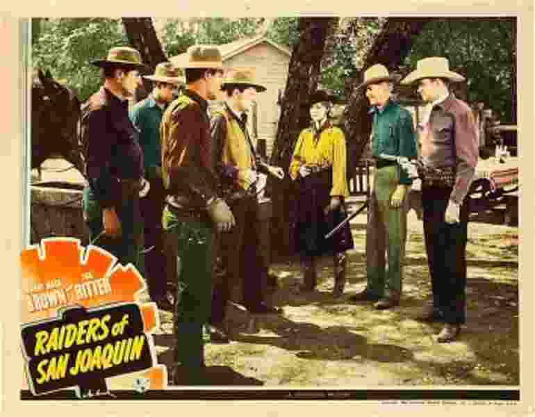 Raiders of San Joaquin (1943) starring Johnny Mack Brown on DVD DVD Raiders of San Joaquin (1943) Screenshot 4