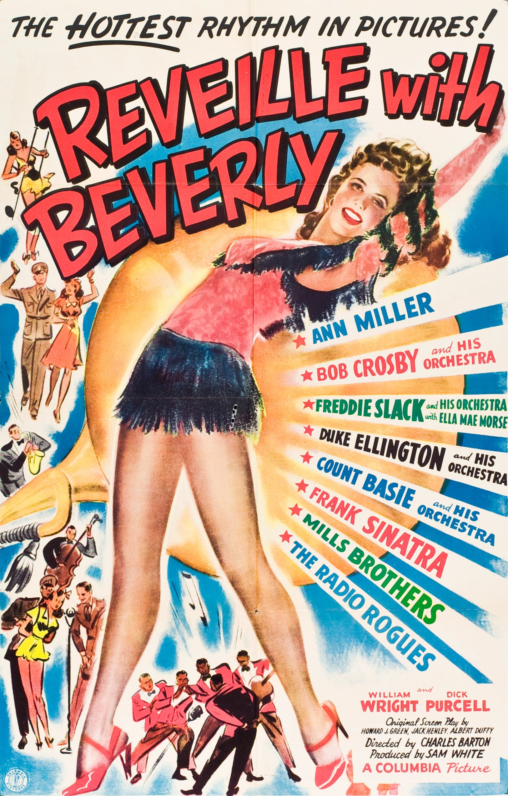 Reveille with Beverly (1943) starring Ann Miller on DVD on DVD