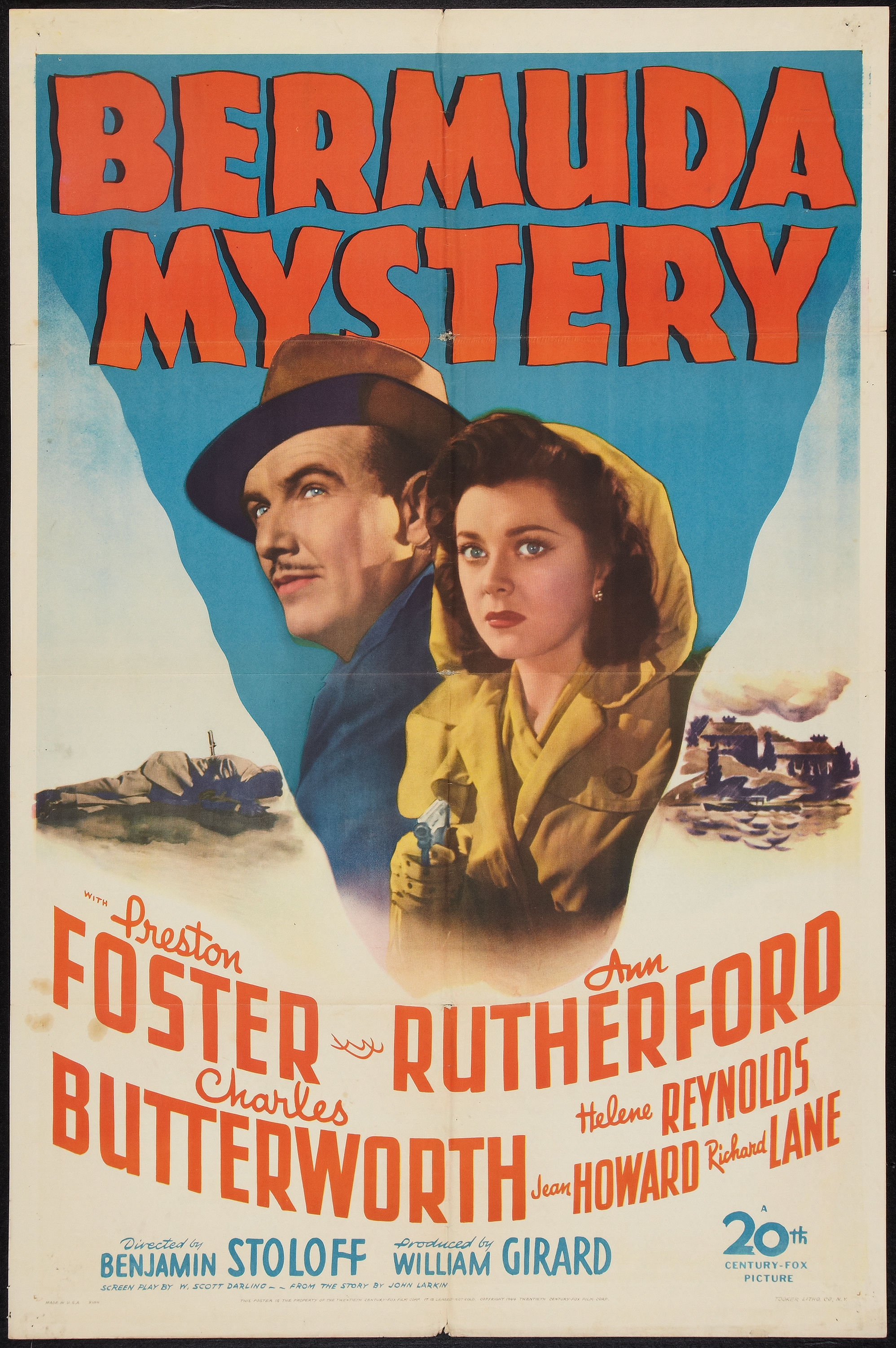 Bermuda Mystery (1944) starring Preston Foster on DVD on DVD