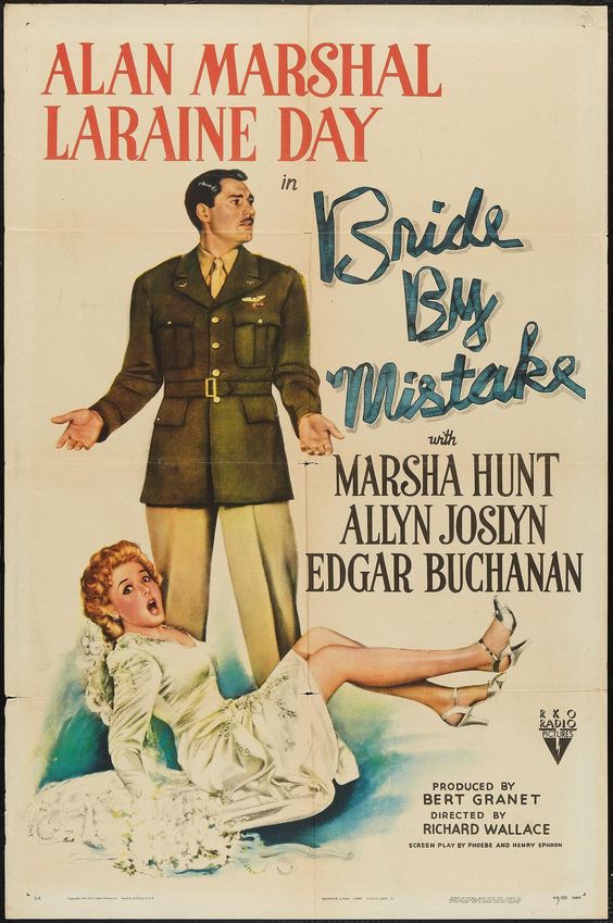 Bride by Mistake (1944) starring Alan Marshal on DVD on DVD