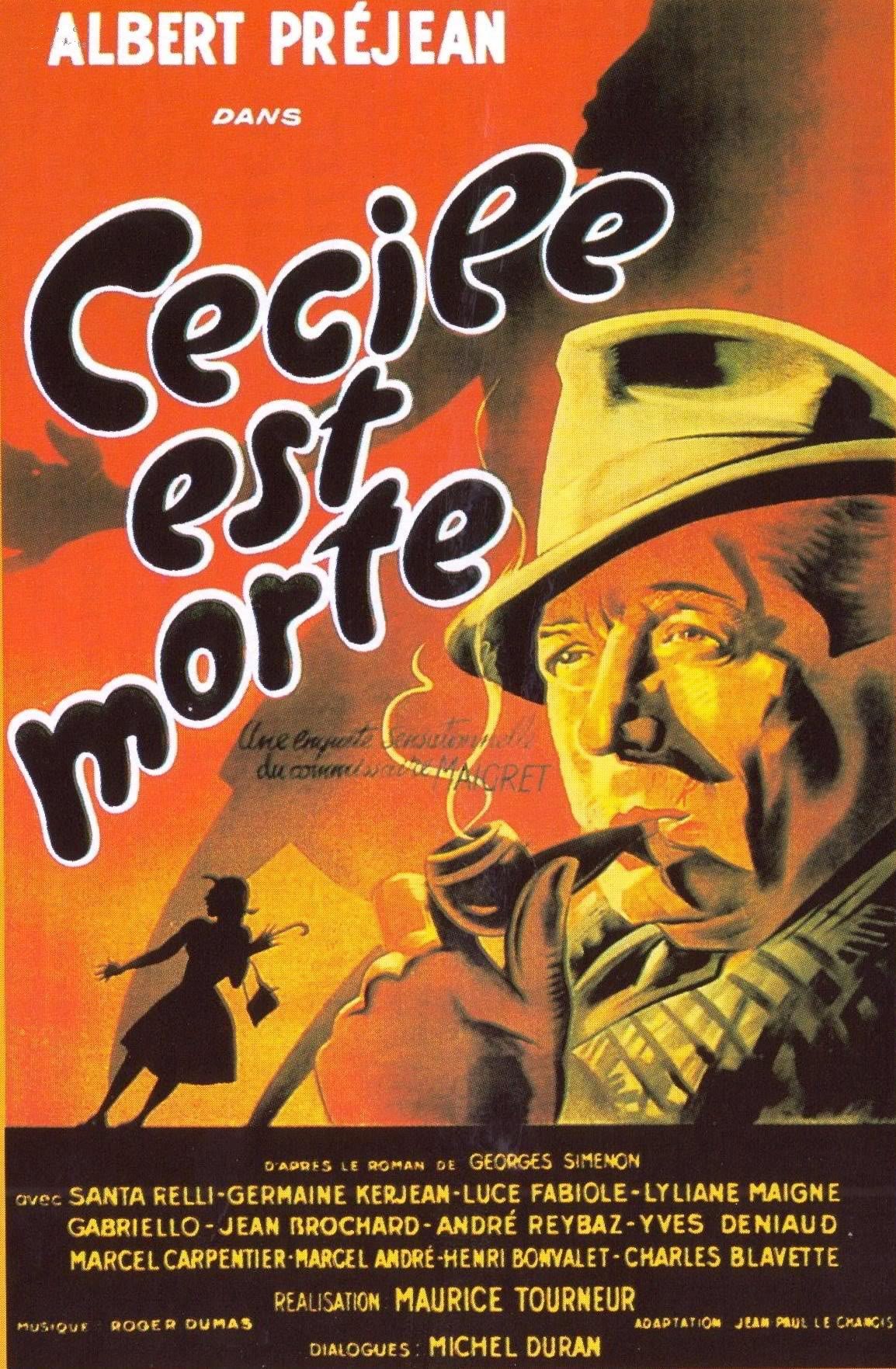 Cecile Is Dead (1944) with English Subtitles on DVD on DVD