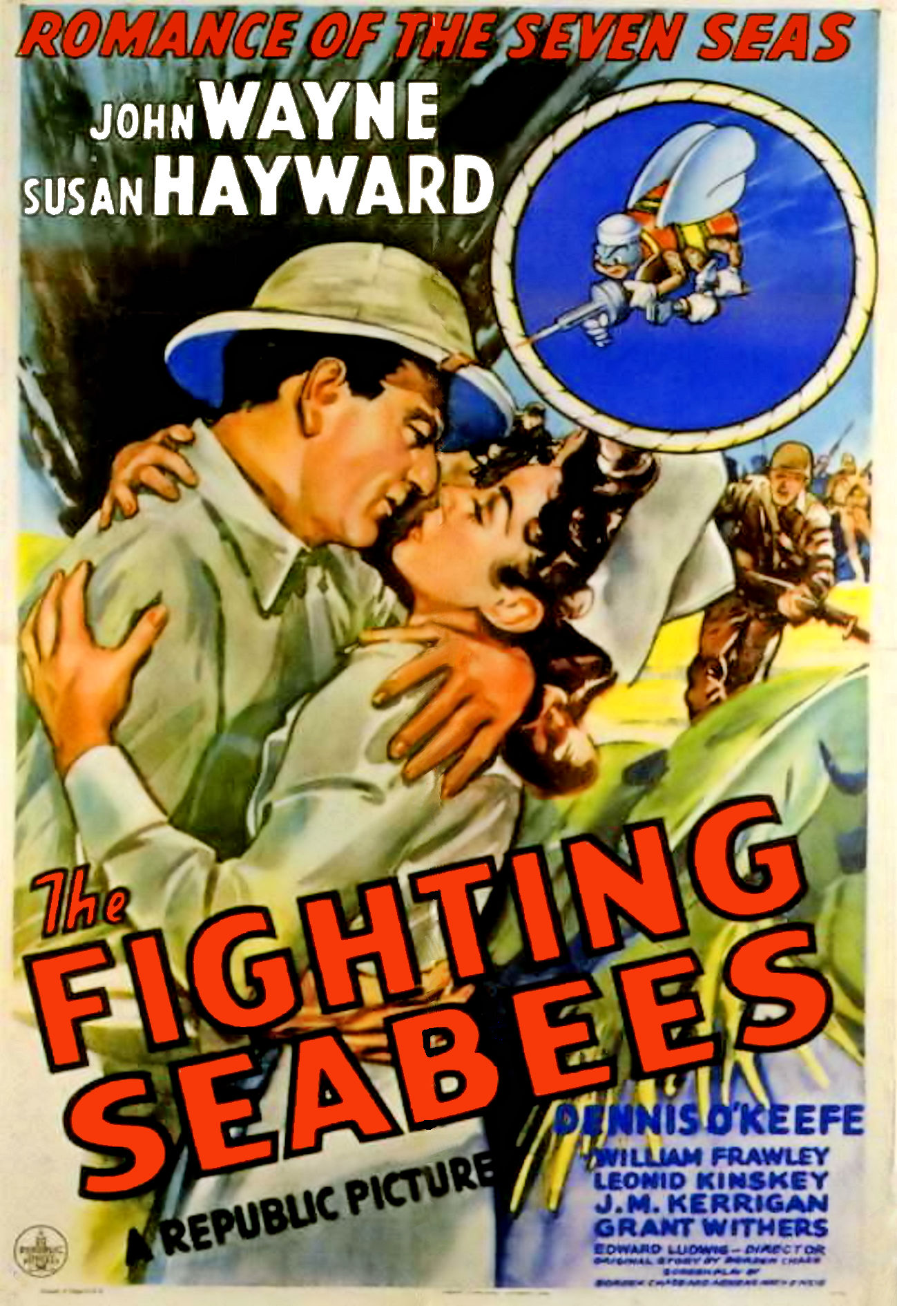 The Fighting Seabees (1944) starring John Wayne on DVD on DVD