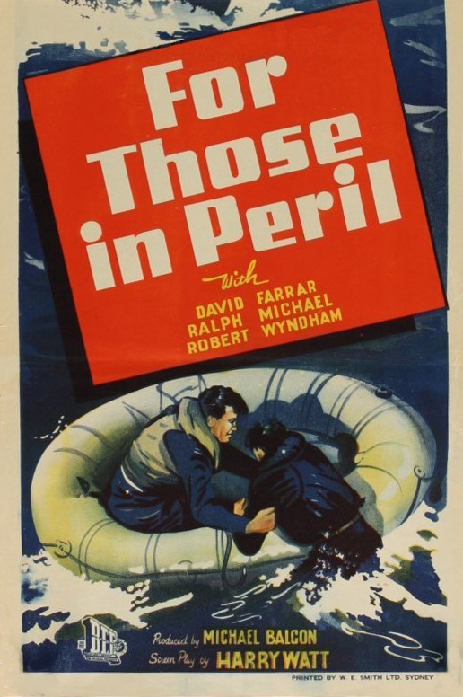 For Those in Peril (1944) starring David Farrar on DVD on DVD
