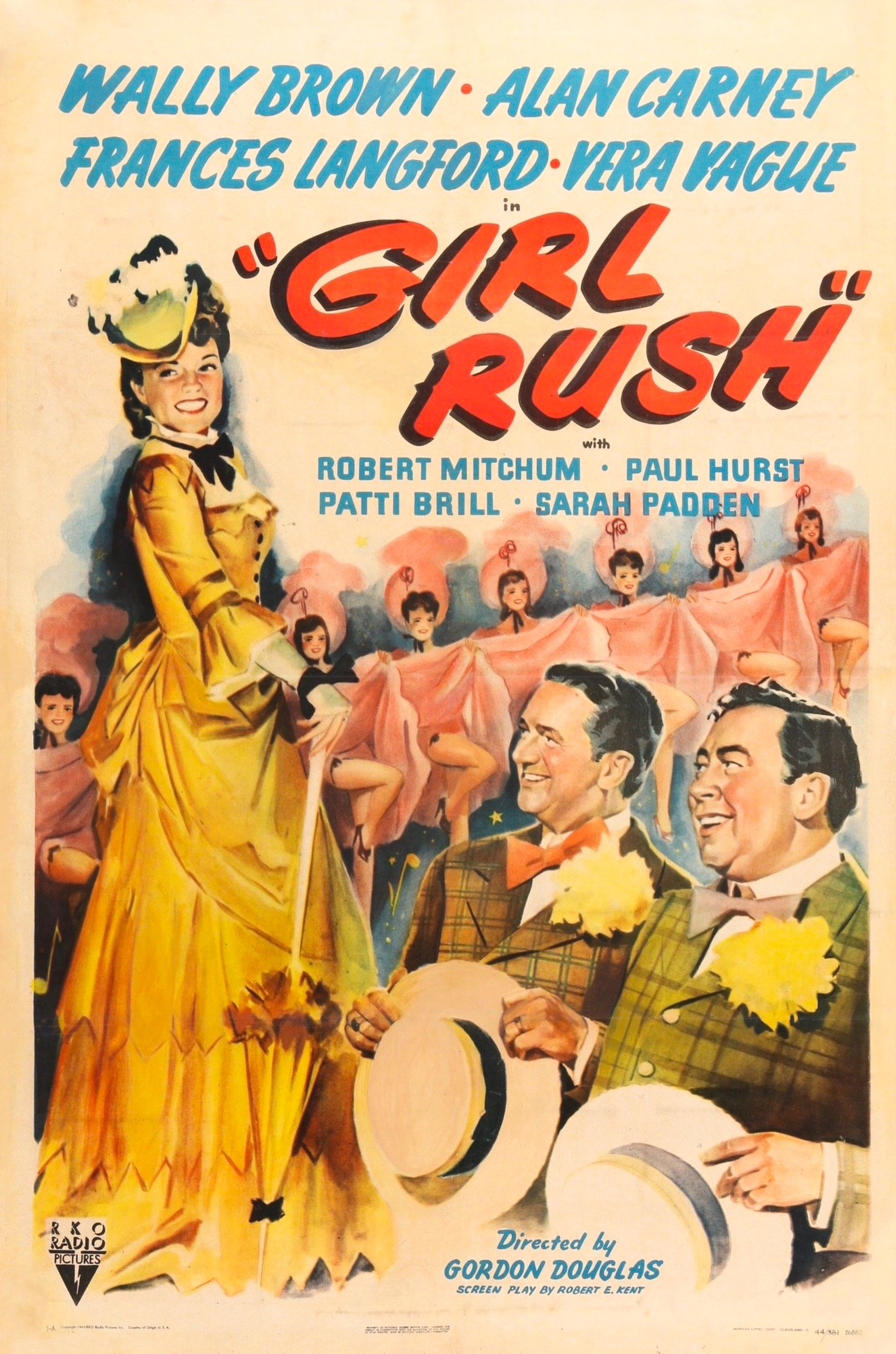 Girl Rush (1944) starring Wally Brown on DVD on DVD