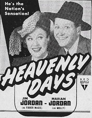 Heavenly Days (1944) starring Jim Jordan on DVD on DVD