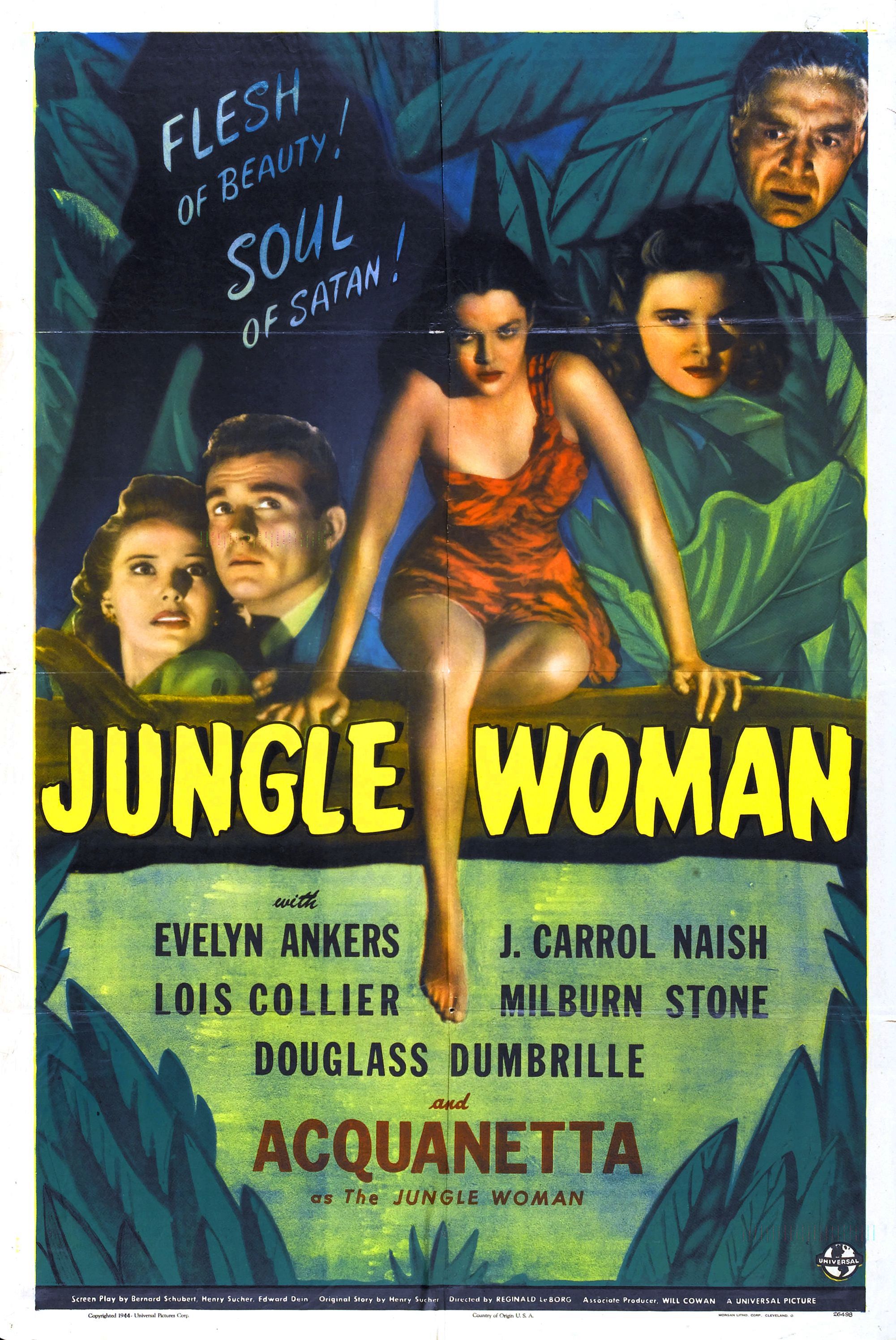 Jungle Woman (1944) starring Evelyn Ankers on DVD on DVD