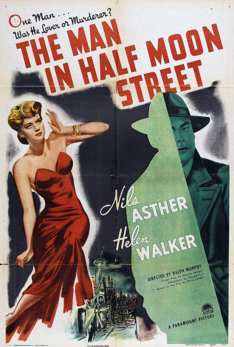 The Man in Half Moon Street (1945) starring Nils Asther on DVD on DVD