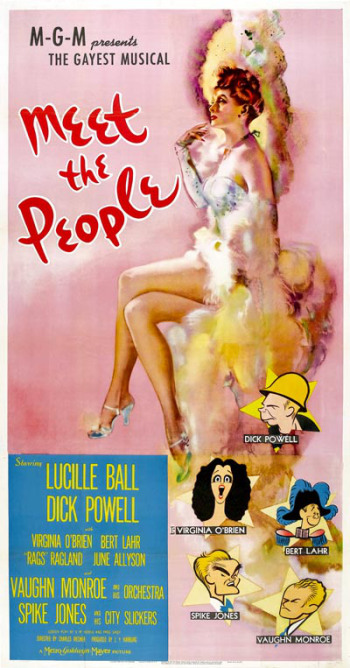 Meet the People (1944) starring Lucille Ball on DVD on DVD