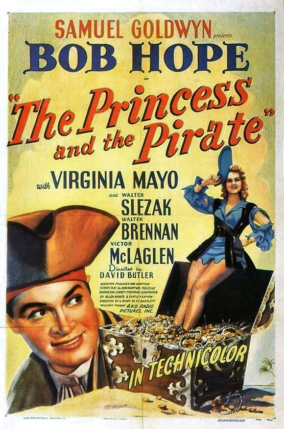 The Princess and the Pirate (1944) starring Bob Hope on DVD on DVD
