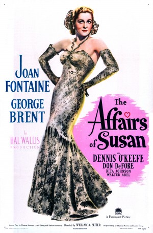The Affairs of Susan (1945) starring Joan Fontaine on DVD on DVD