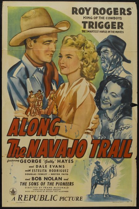 Along the Navajo Trail (1945) starring Roy Rogers on DVD on DVD