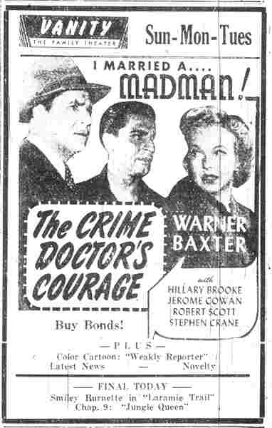 The Crime Doctor's Courage (1945) Screenshot 3