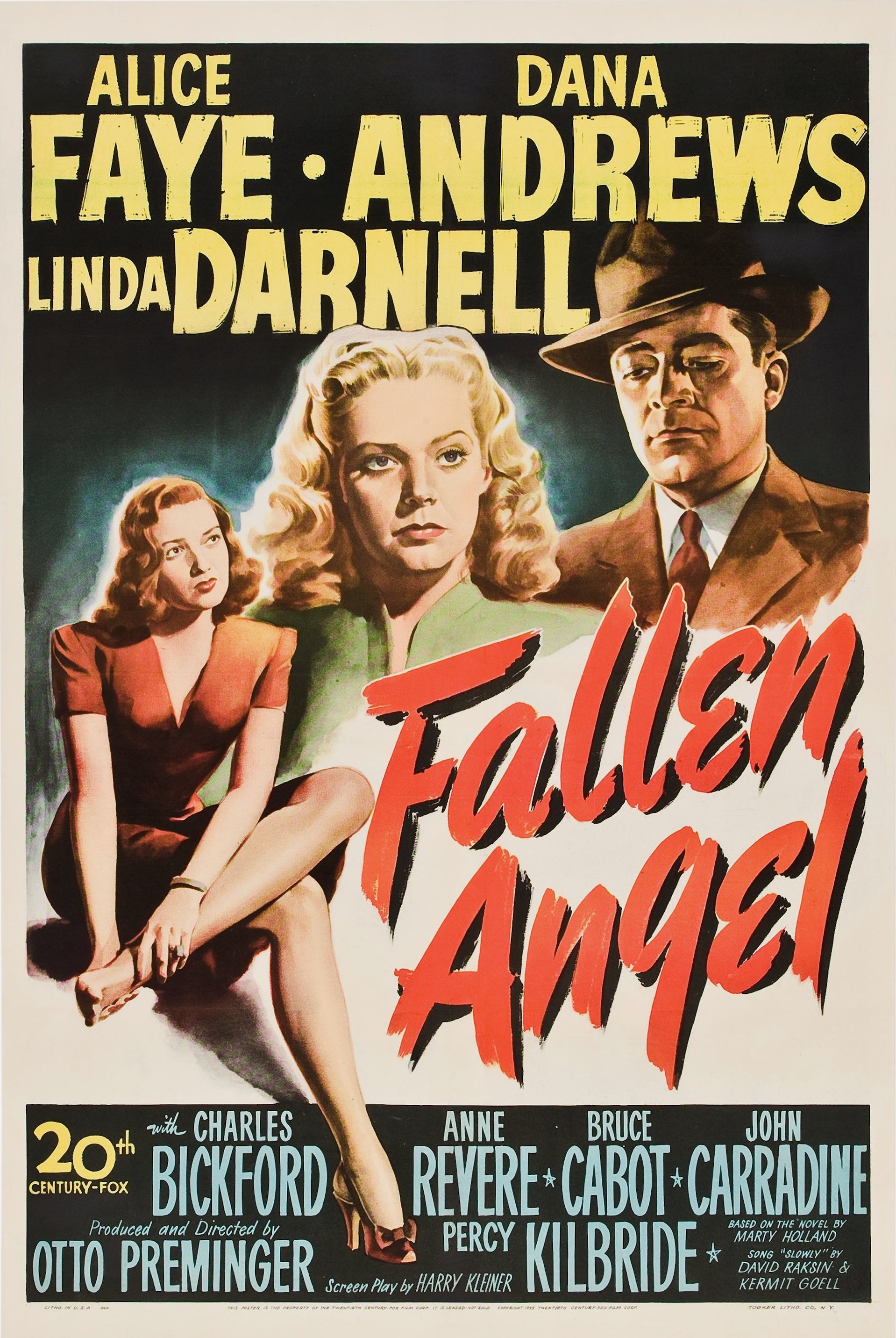 Fallen Angel (1945) starring Alice Faye on DVD on DVD