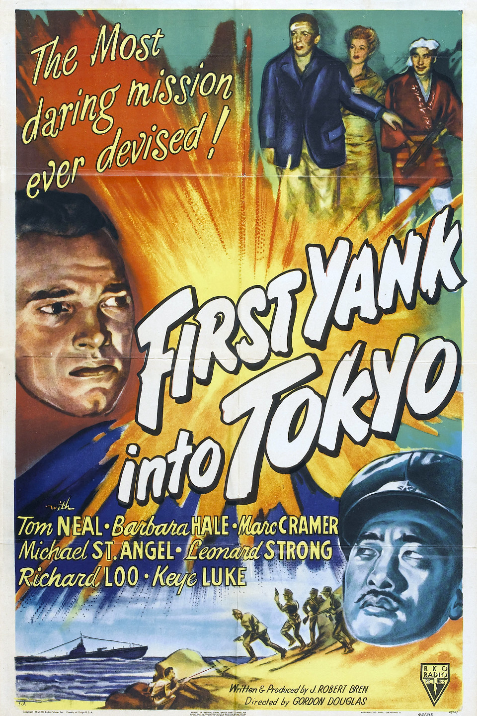 First Yank Into Tokyo (1945) starring Tom Neal on DVD on DVD