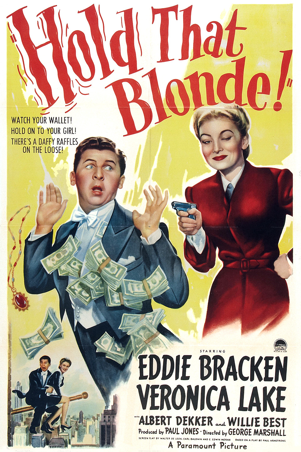 Hold That Blonde! (1945) starring Eddie Bracken on DVD on DVD
