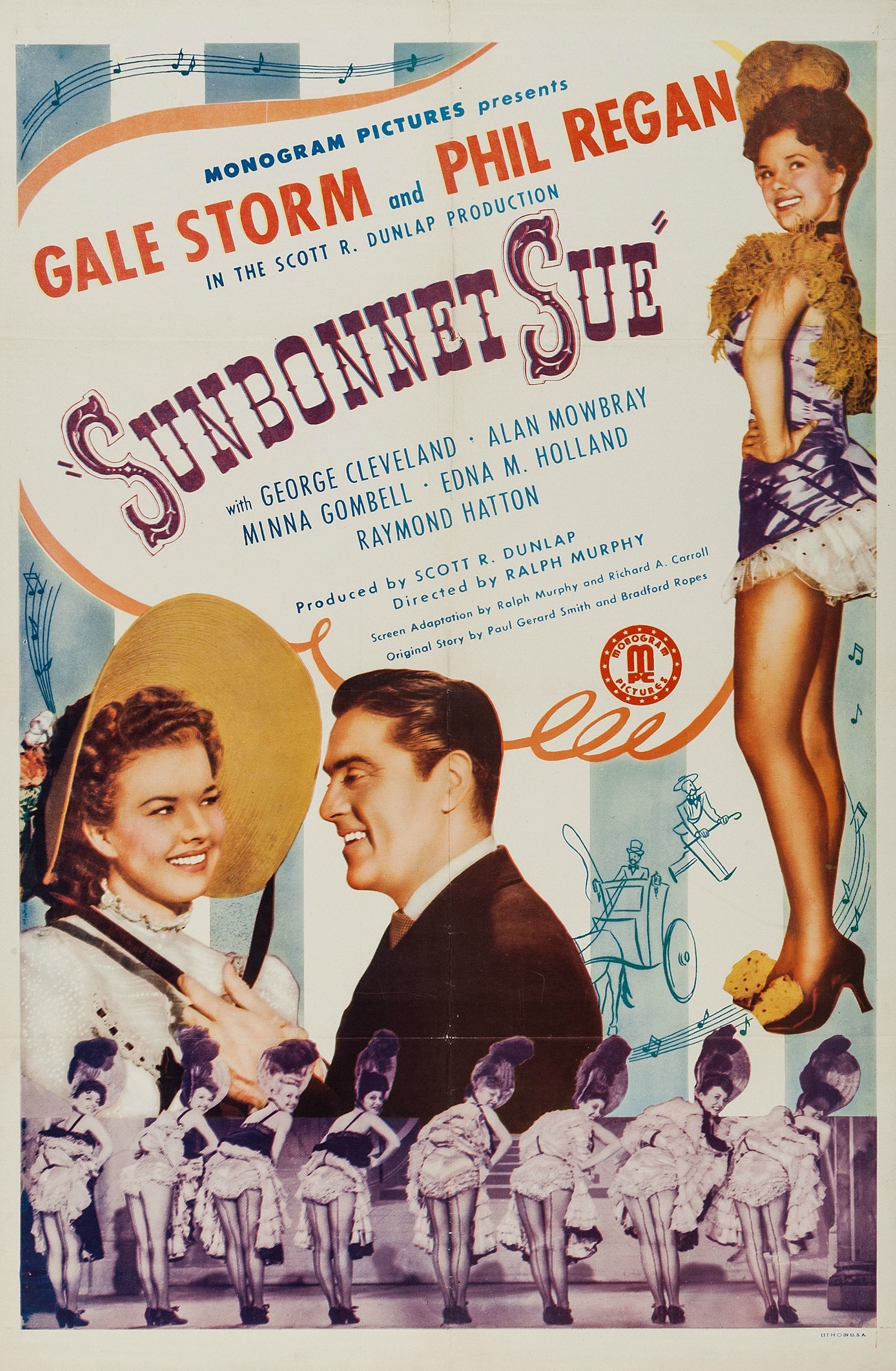 Sunbonnet Sue (1945) starring Gale Storm on DVD on DVD