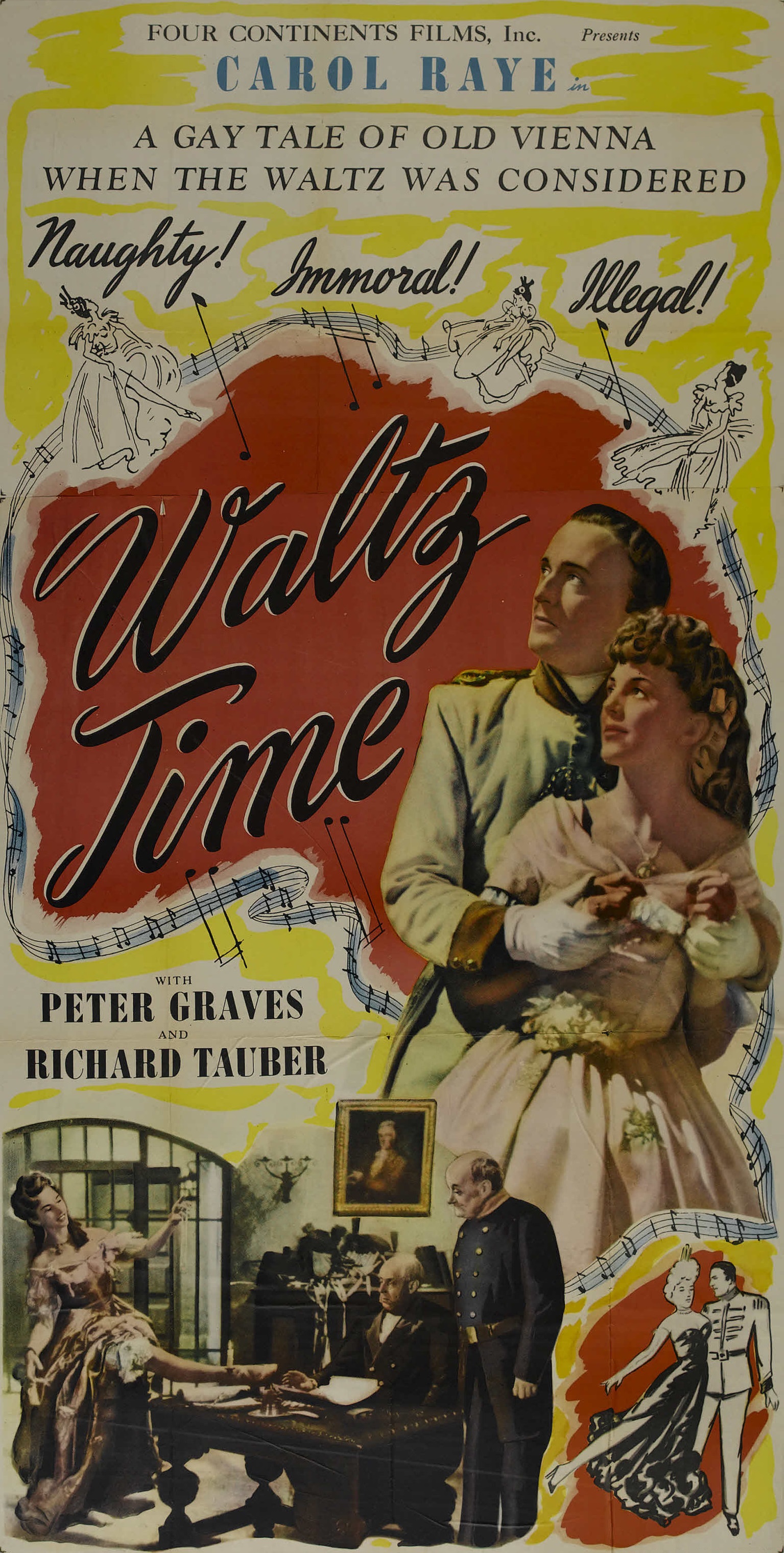 Waltz Time (1945) starring Carol Raye on DVD on DVD