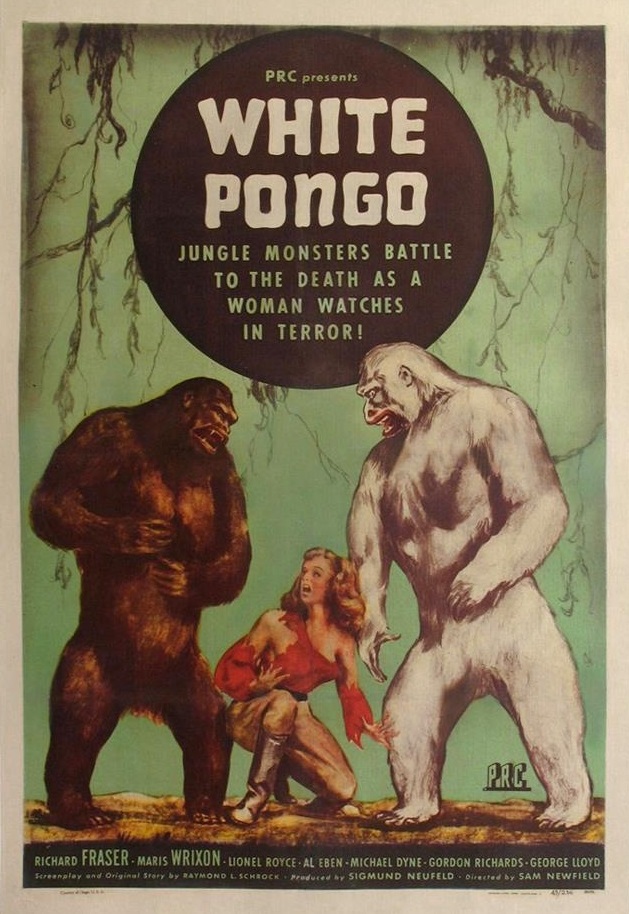 White Pongo (1945) starring Richard Fraser on DVD on DVD