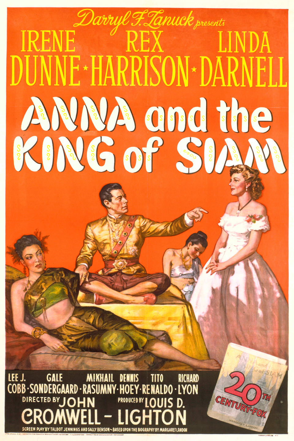Anna and the King of Siam (1946) starring Irene Dunne on DVD on DVD