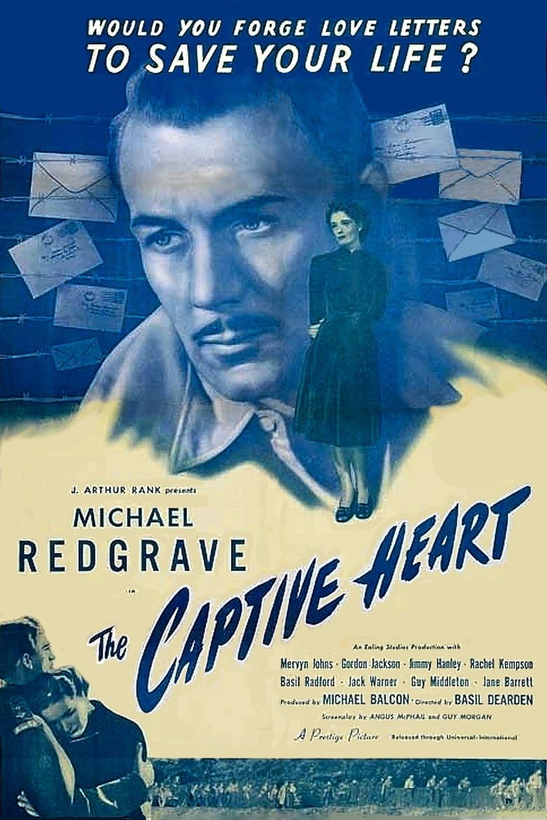 The Captive Heart (1946) with English Subtitles on DVD on DVD