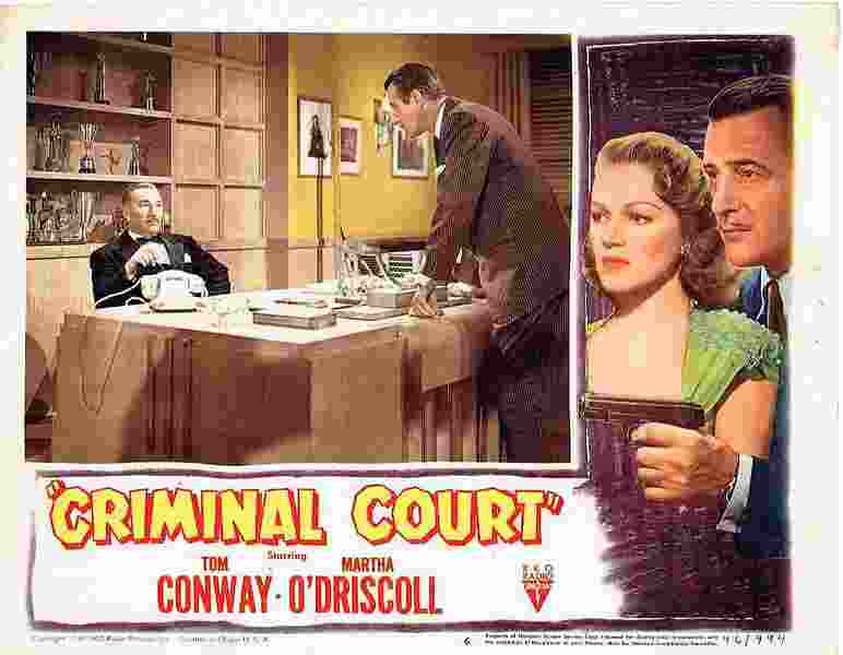 Criminal Court (1946) starring Tom Conway on DVD DVD Criminal Court (1946) Screenshot 2