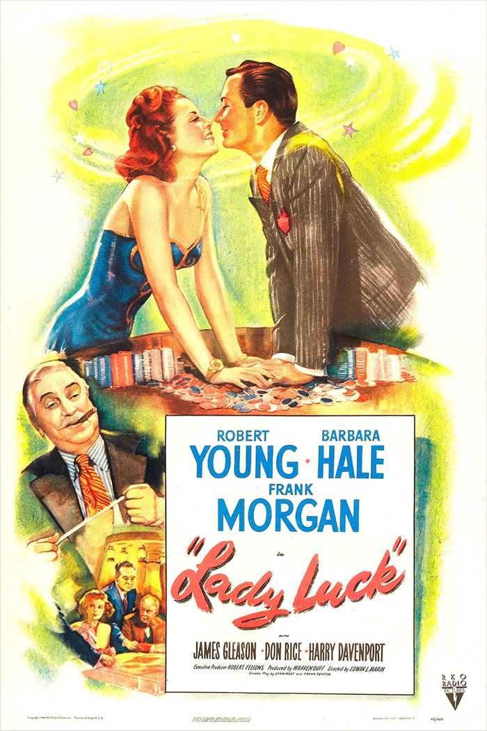 Lady Luck (1946) starring Robert Young on DVD on DVD
